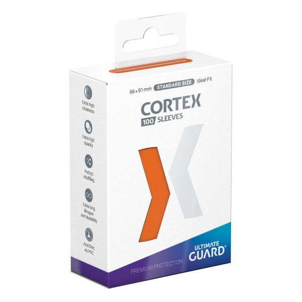 Ultimate Guard Cortex Sleeves Standardstorlek Orange (100)