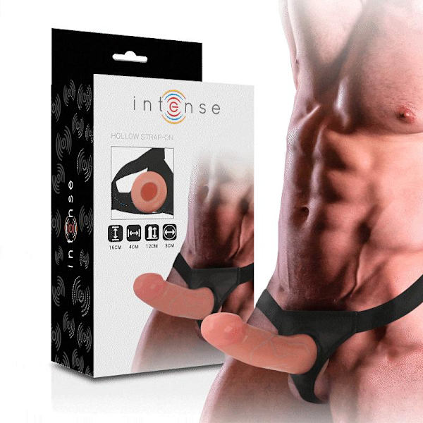 Intense - Hollow Valjaat Dildo 16 X 3 cm