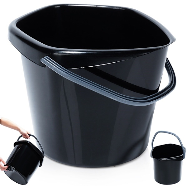Sort plastspand 5 l