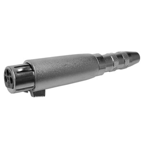 3P Xlr Socket Til 6,35 Mm Jack Socket Mono