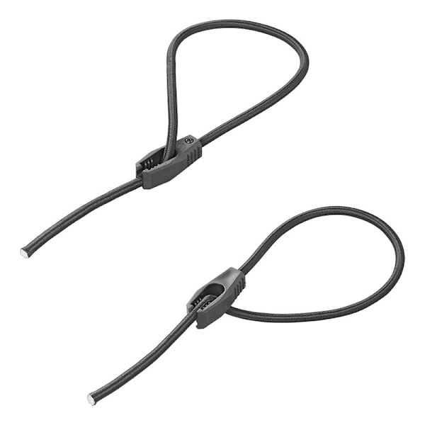 Fästsnöre elastisk 50 cm justerbar - set om 4 st