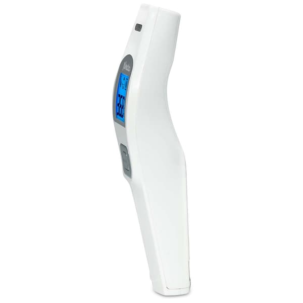 Infraröd panntermometer, snabb och noggrann, vit