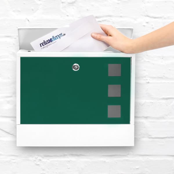 Postilaatikko kaksisävyinen
