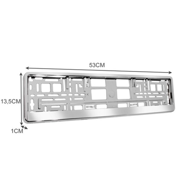 Nummerskylt ram 2 st. Xtrobb 22048