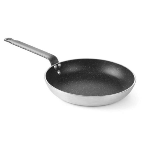 Alu bradepande med marmoreret non-stick belægning. 360 mm - Hendi 627648