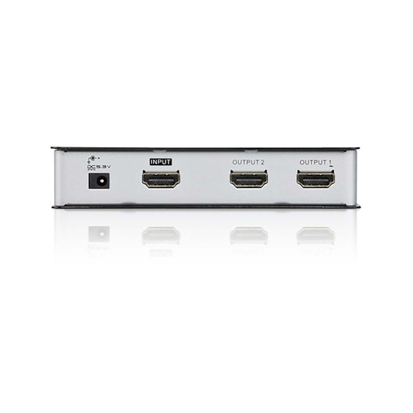 2-Väylä 4K HDMI Jaotin Musta
