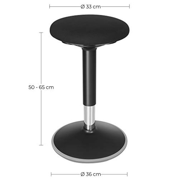 360° kääntyvä aktiivituoli säädettävällä korkeudella