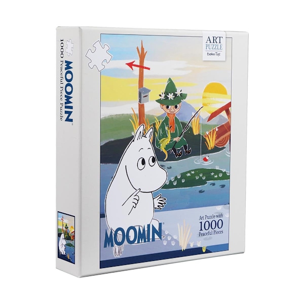 Moomin Art Puzzle On Bridge 1000 stk