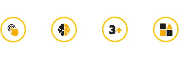 Montessori-sensorikbok för barn, 7-i-1-aktiviteter