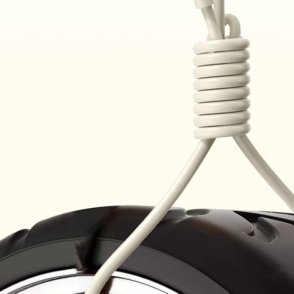 Forstærket kabel SR USB-C - USB-C 100W 2m beige