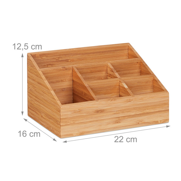 Pöytäjärjestäjä 6 lokeroa