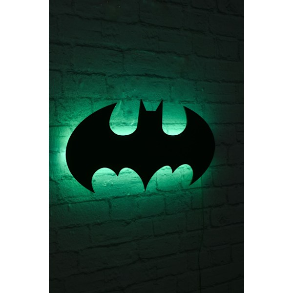 Dekorativ Led Belysning Batman - Grøn