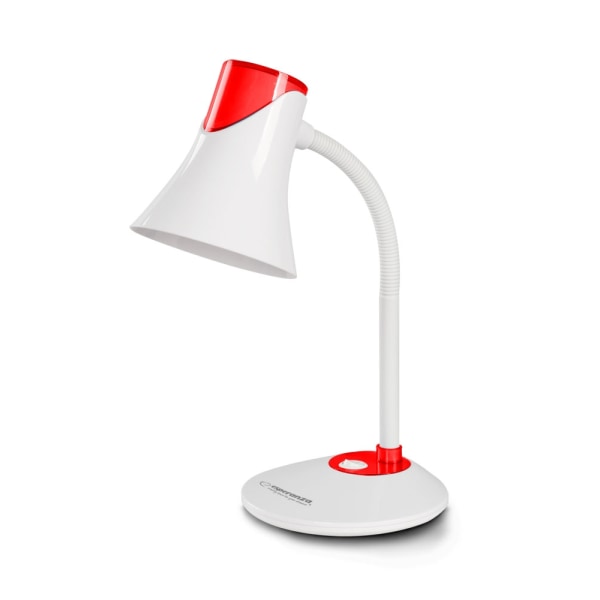 Esperanza Skrivebordslampe E27 Polaris Rød