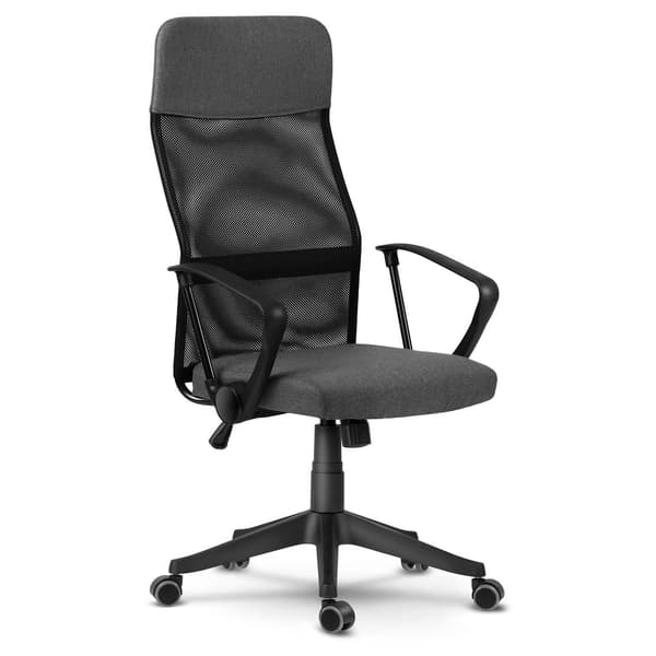 Ergonomisk kontorstol med mesh-polstring - Sofotel Sydney, mørkegrå