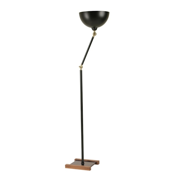 Gulvlampe Milas Siyah Lambader Retro 3 Başlıklı