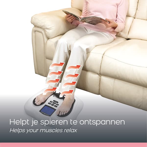 Benrevitaliserare med EMS – Muskelstimulator, 25 program