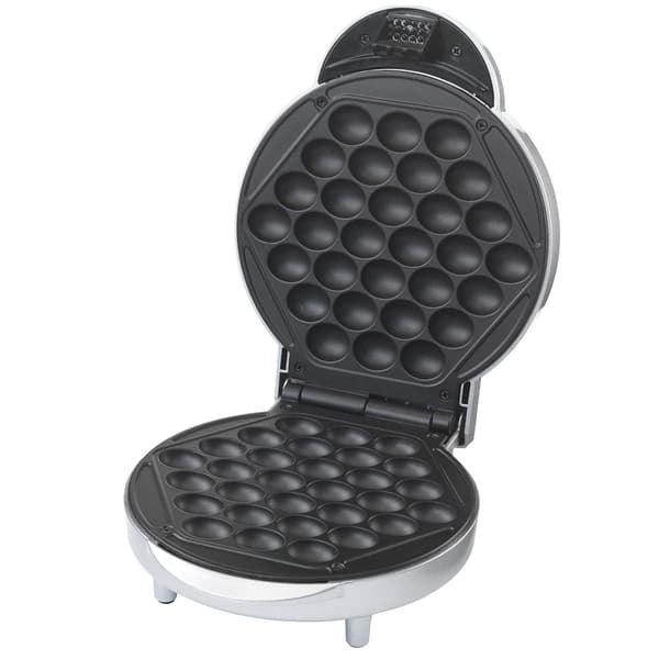 Bubbelvåffeljärn med non-stick beläggning och indikator