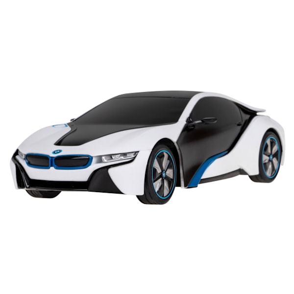 1:24 BMW i8 R/C bil med LED-ljus & gummihjul