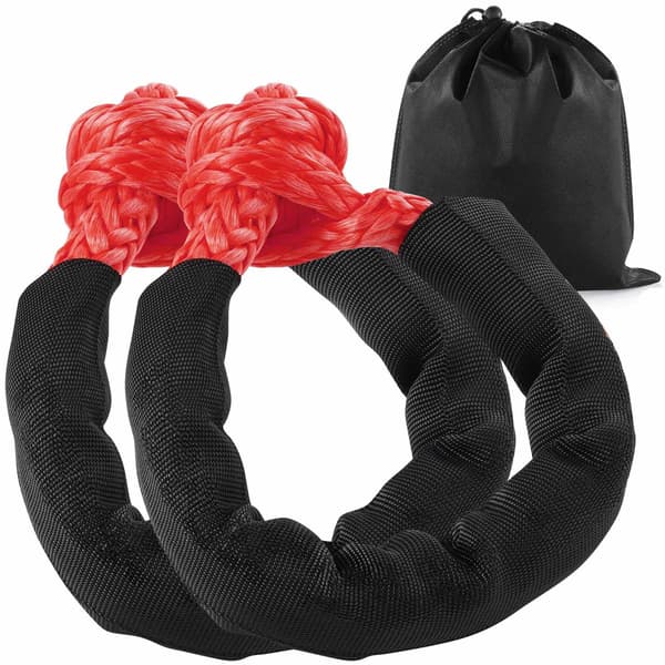 Syntetiska mjuka schacklar, 2-pack, 20T brottstyrka