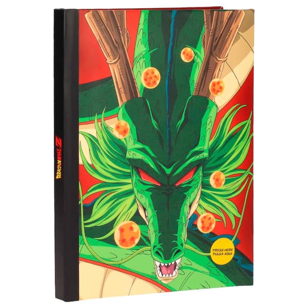 Dragon Ball Shenron A5 notesbog med LED-lys