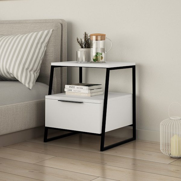 Natbord Pal - Hvid v2