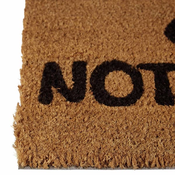 Dørmåtte kokosfiber "Åh nej..."