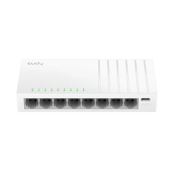 CUDY Switch GS108U 8-port Gigabit USB-C