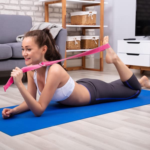 sæt med 2 yogabånd