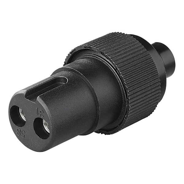 Plugg 2-polig PVC