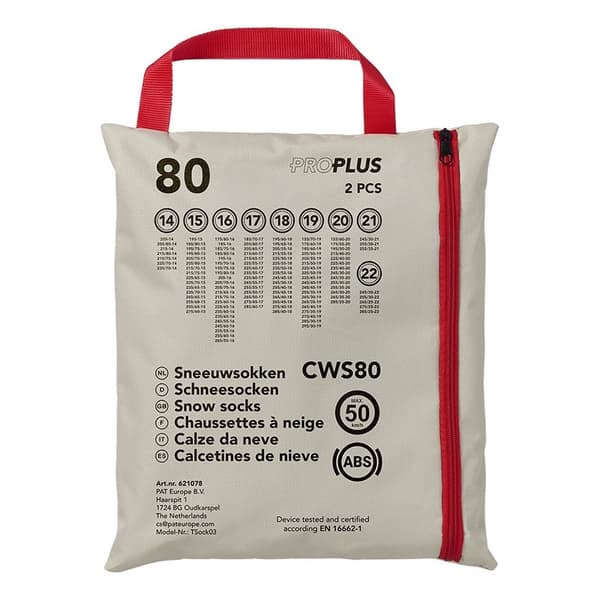 Snestrømper til dæk CWS80