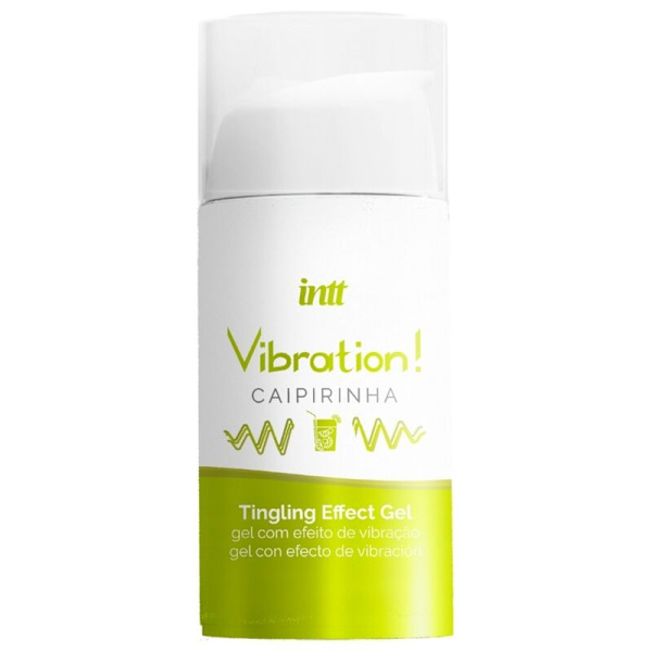 Intt - Tehokas intiimi stimuloiva Caipirinha nestemäinen vibraattorigeeli 15 ml