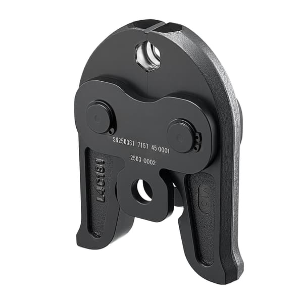 15 mm V-pressback för rostfria rör, karburerat stål
