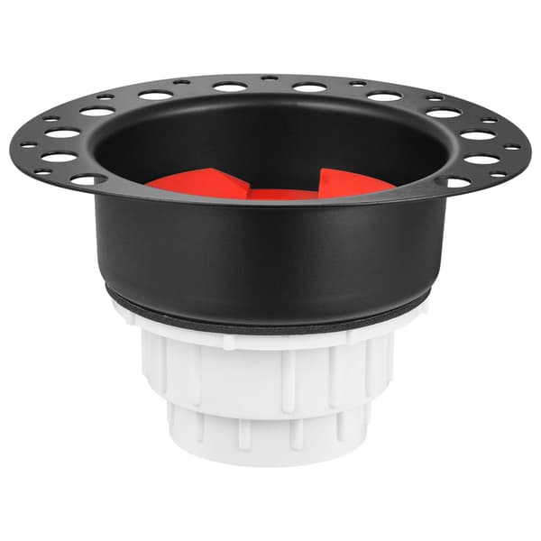 Afløbssæt til fritstående badekar – PVC, 2 messingudstødningsrør, 3,8 cm