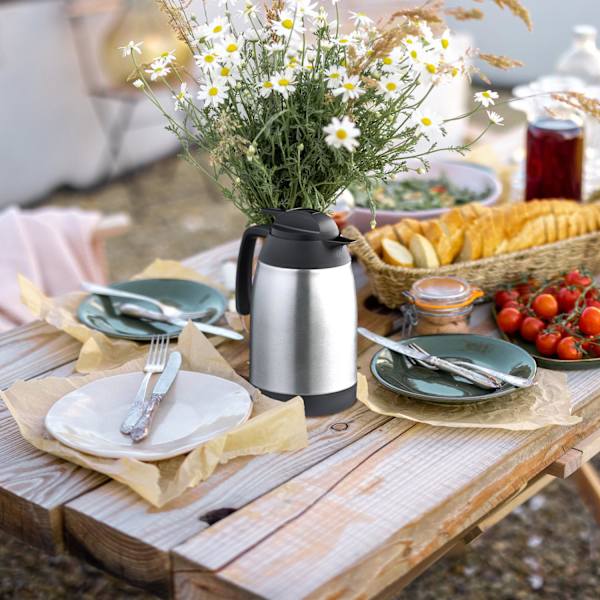 Vakuumkande i rustfrit stål 1,5 liter
