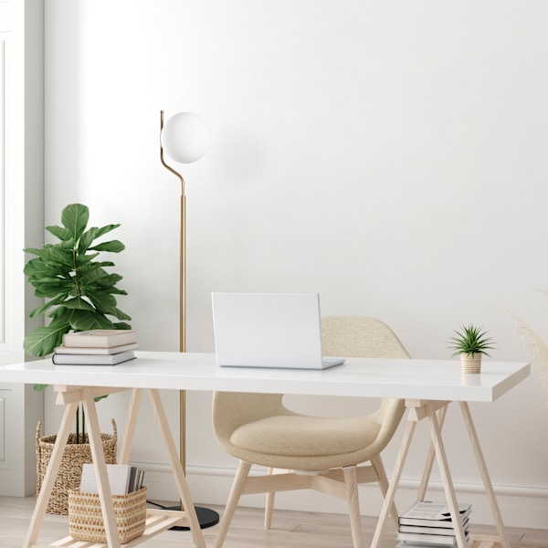 Gulvlampe Tulipan 13816 - Guld