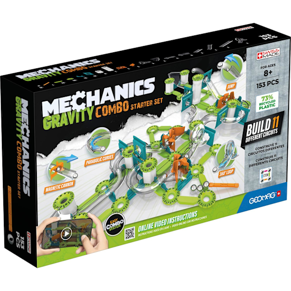 Geomag Magicube Gravity Starter Sæt 153 Stk