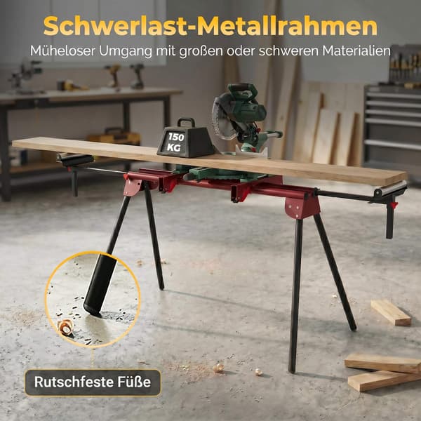 Universal geringsavstativ, foldbart, 150 kg kapacitet