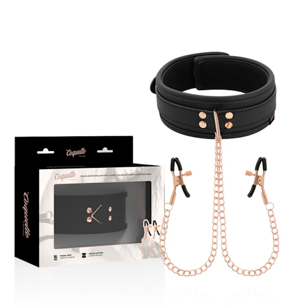 Coquette Chic Desire - Fantasy Nipple Clamp Halsband med neoprenfoder