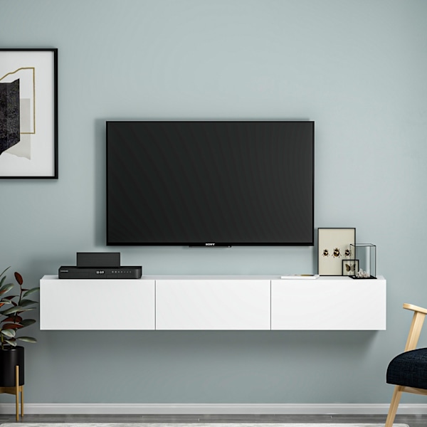TV stativ Terra - Hvid