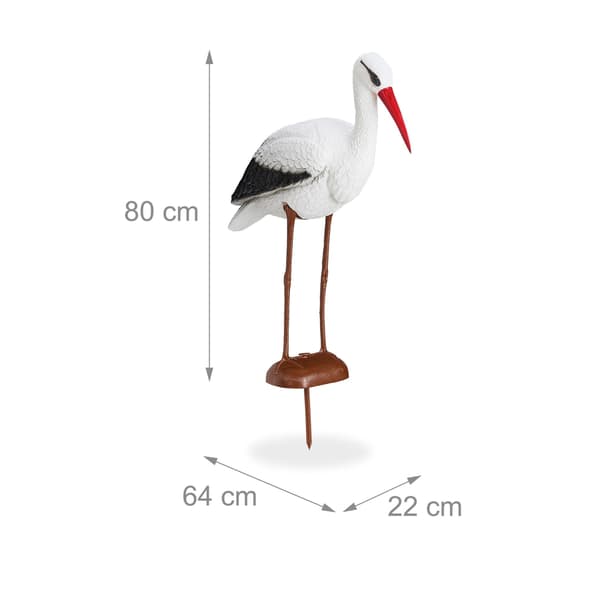 Havefigur stork
