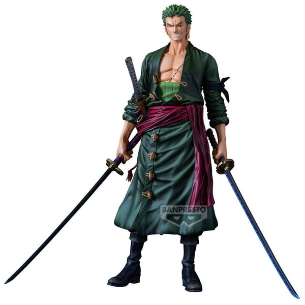 Roronoa Zoro Premium børstefigur, 30 cm samlelegetøj