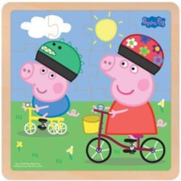 Peppa Pig -puinen palapeli B