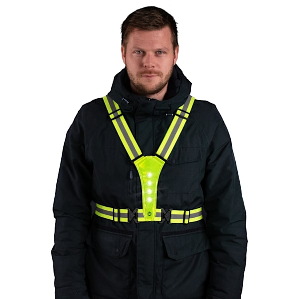 Nightwalk ihmisturvavaljaat keltainen