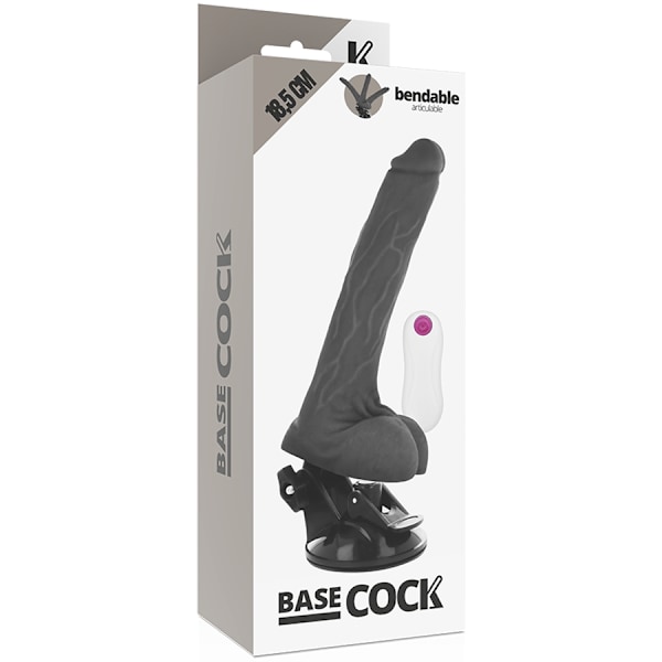 Basecock - Realistisk artikulerbar fjernbetjening Sort 18,5 Cm -O- 4 Cm
