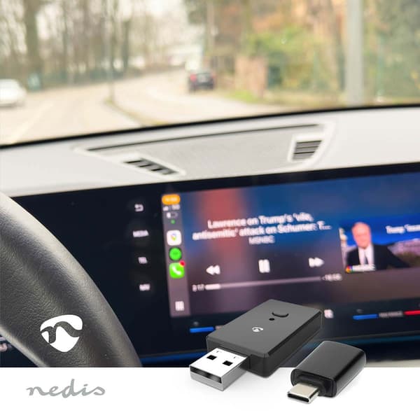 Trådløs bilstereoadapter, Android Auto og Carplay