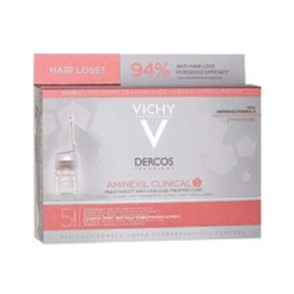 Vichy - Multi-purpose treatment against hair loss for women Dercos Aminexil Clinical 5 x 21 6 ml 21ml