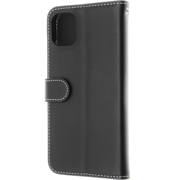 Insmat Exclusive Flip Case pung etui, iPhone 11, sort