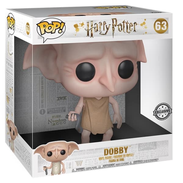 Harry Potter Dobby figur, 23 cm eksklusiv samleobjekt