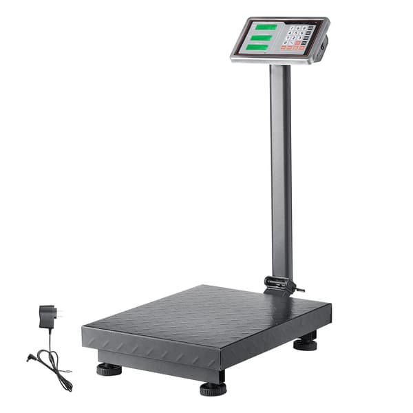 Digital computerplatformvægt, 300 kg, 50 g, LB KG