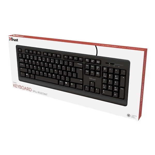 Trust Primo - Näppäimistö - USB - QWERTY - Alankomaat